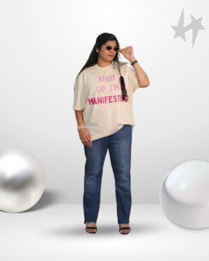 MANIFESTING – Women Loose Fit T-shirt